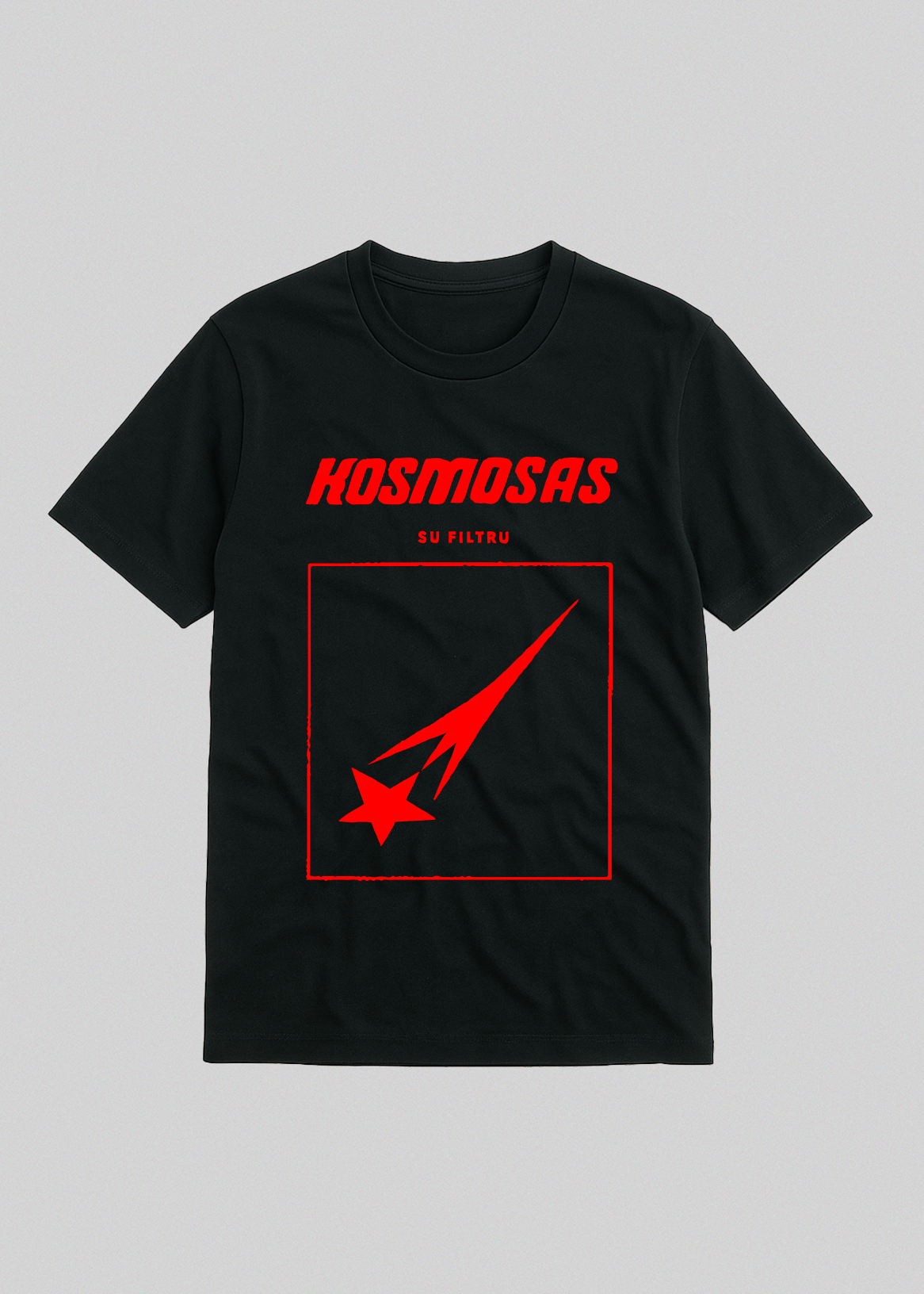 Organic Cotton T-Shirt KOSMOSAS SU FILTRU