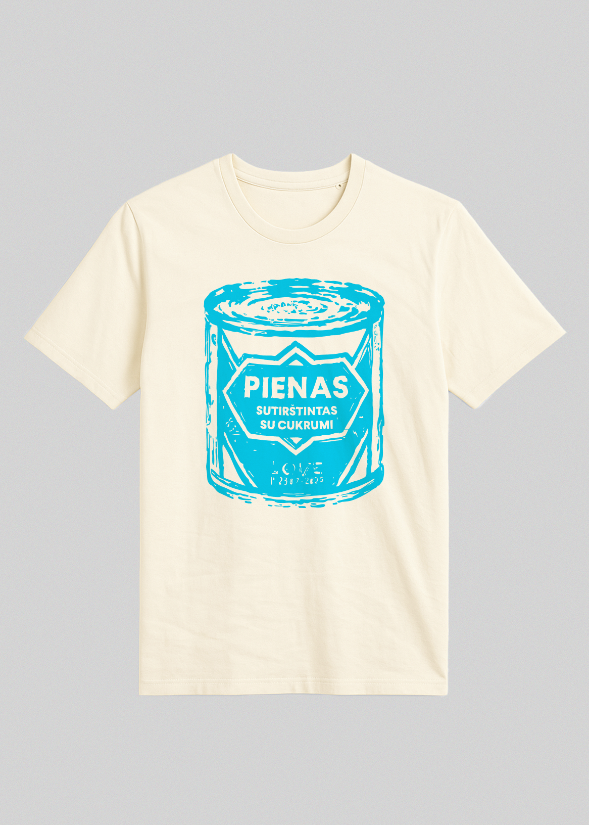 Organic T-Shirt SUTIRŠTINTAS PIENAS